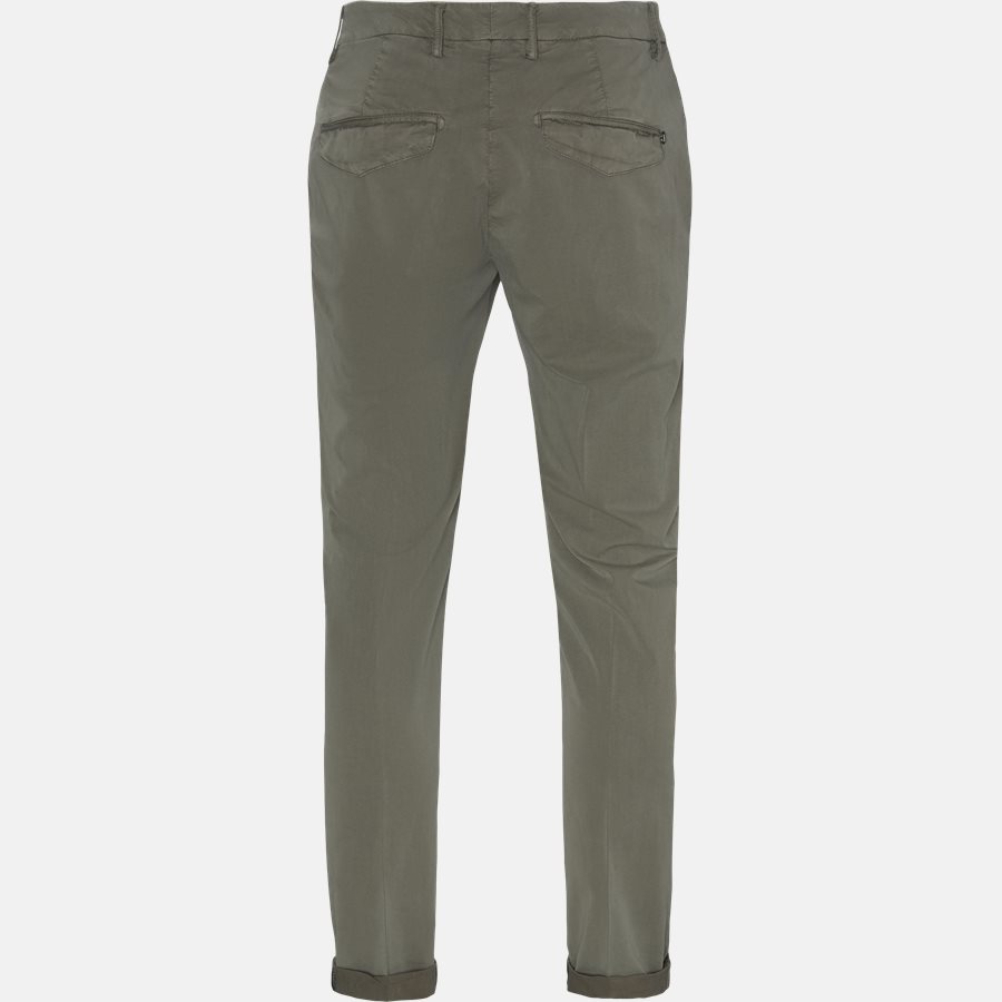 UP473 CS0087 PTD - Bukser - Slim - OLIVE - 2