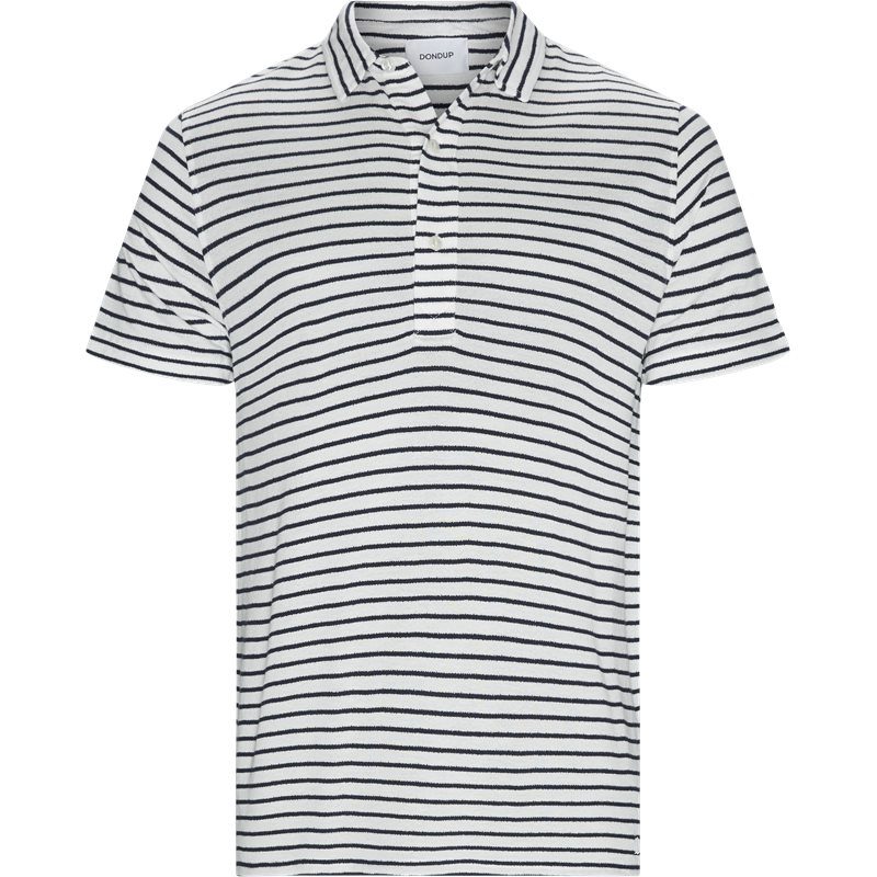 Dondup US276 JF232 002 T-shirts Offwhite/navy Billede af Dondup US276 JF232 002 T-shirts Offwhite/navy