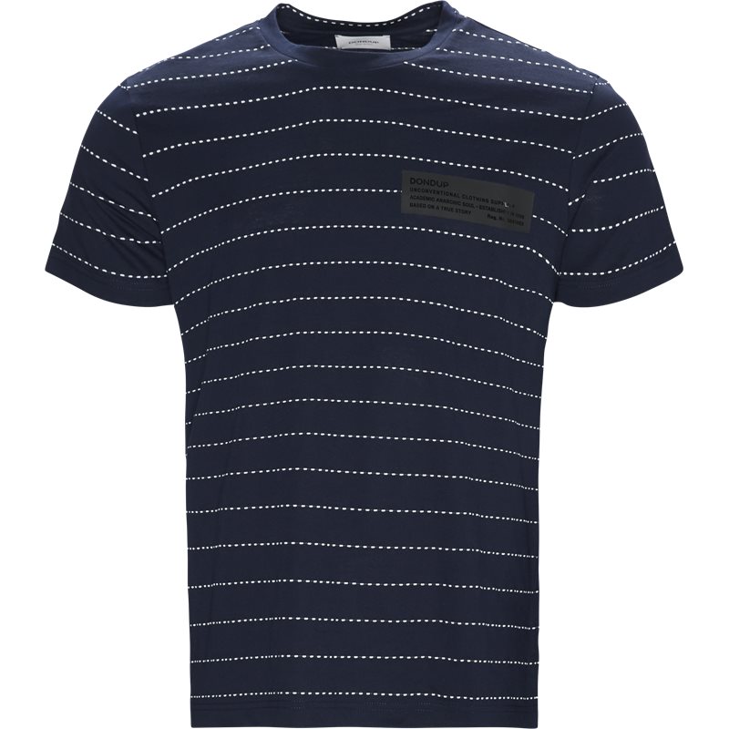 Dondup Regular fit US281 JS211 002 T-shirts Navy Billede af Dondup Regular fit US281 JS211 002 T-shirts Navy