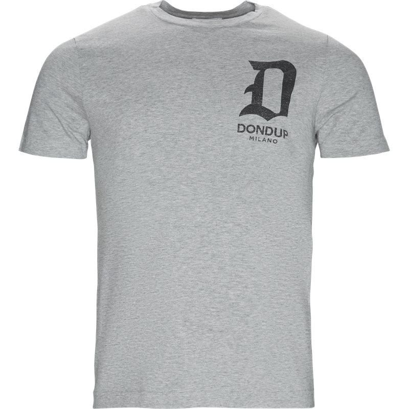 Dondup Regular fit US198 JF234 V61 T-shirts Grey Billede af Dondup Regular fit US198 JF234 V61 T-shirts Grey