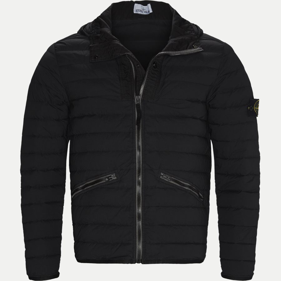 701543125 - Loom Woven Down Chambers Stretch Nylon Jacket - Jakker - Regular - SORT - 1