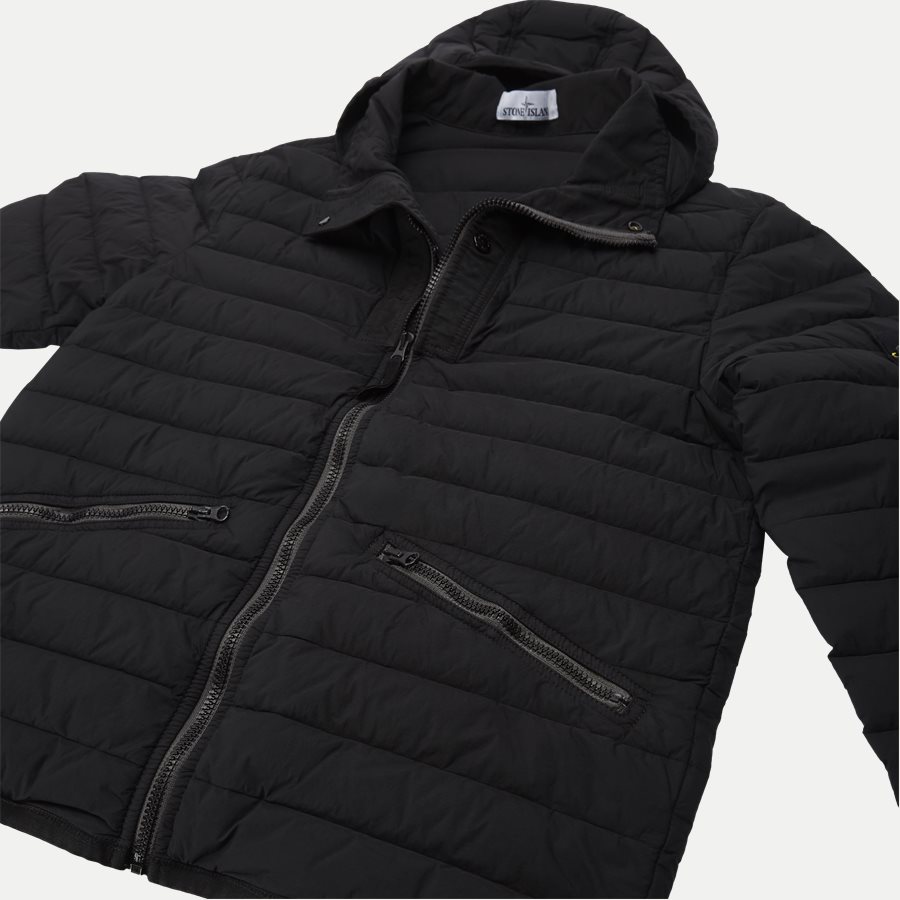 701543125 - Loom Woven Down Chambers Stretch Nylon Jacket - Jakker - Regular - SORT - 6