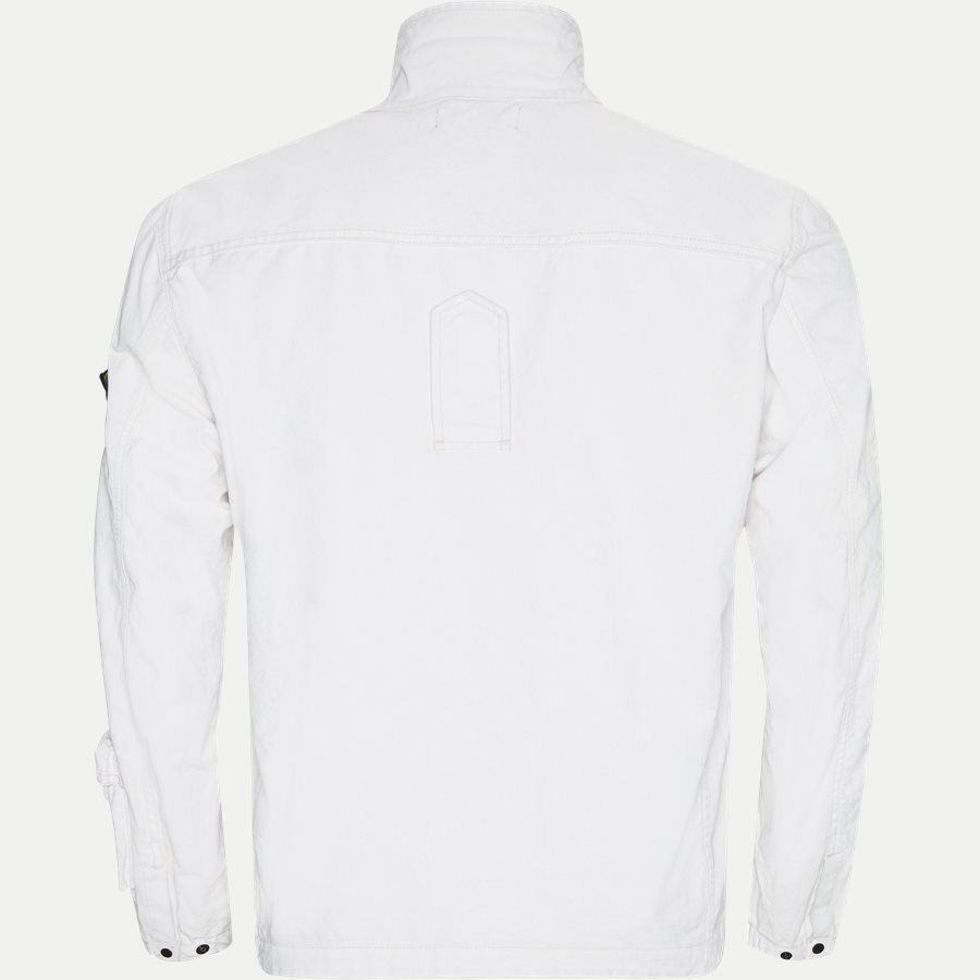 701543764 - Canvas Jacket - Jakker - Regular - HVID - 2