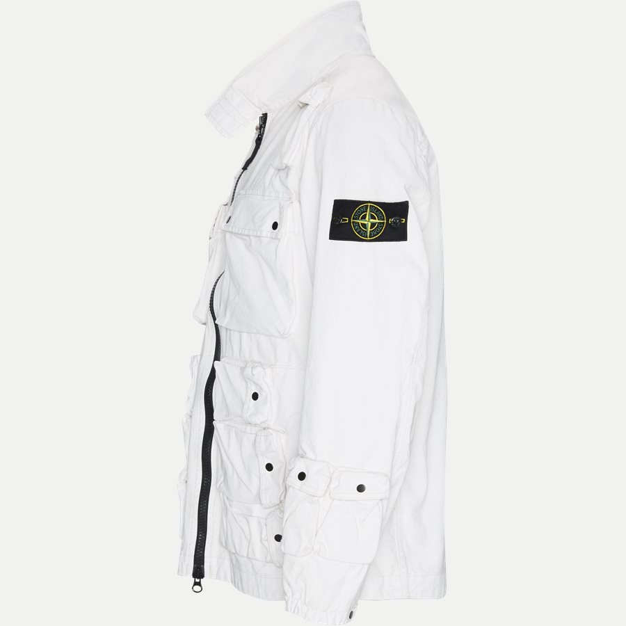 701543764 - Canvas Jacket - Jakker - Regular - HVID - 3