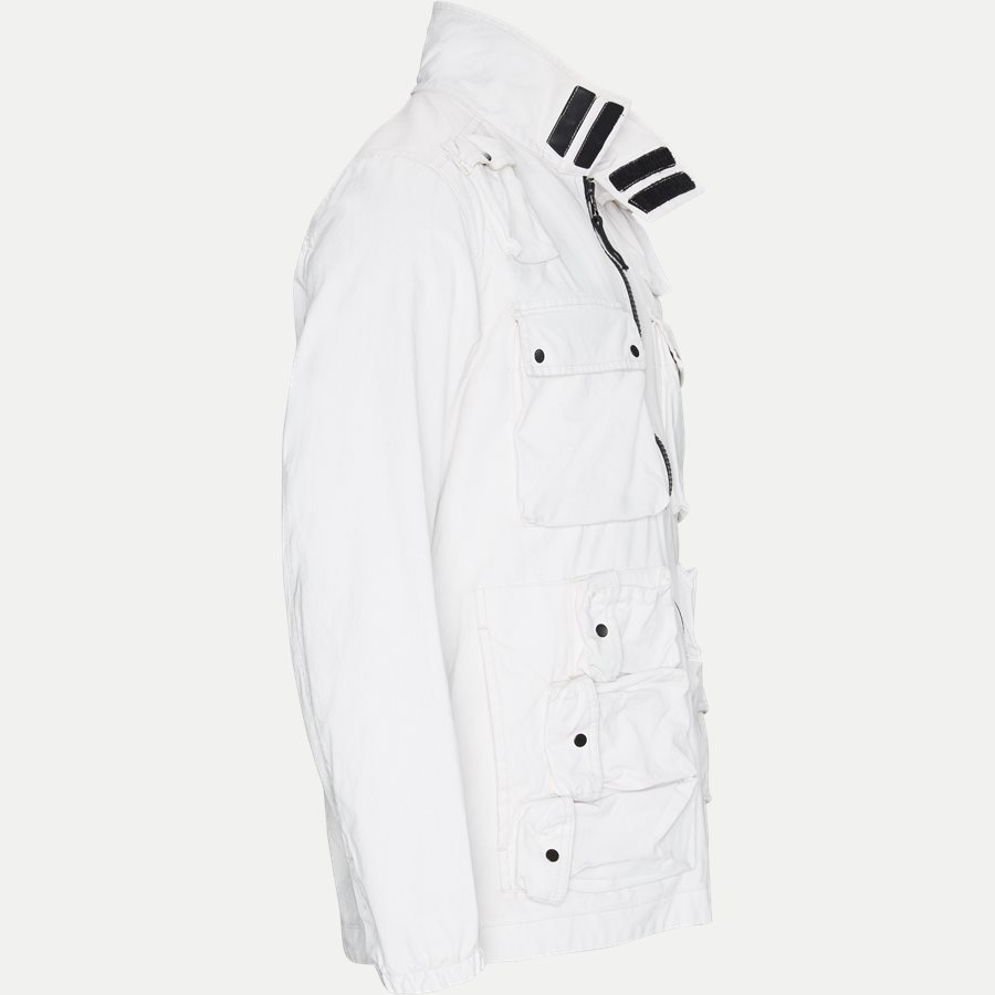 701543764 - Canvas Jacket - Jakker - Regular - HVID - 4