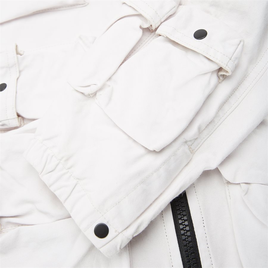 701543764 - Canvas Jacket - Jakker - Regular - HVID - 9
