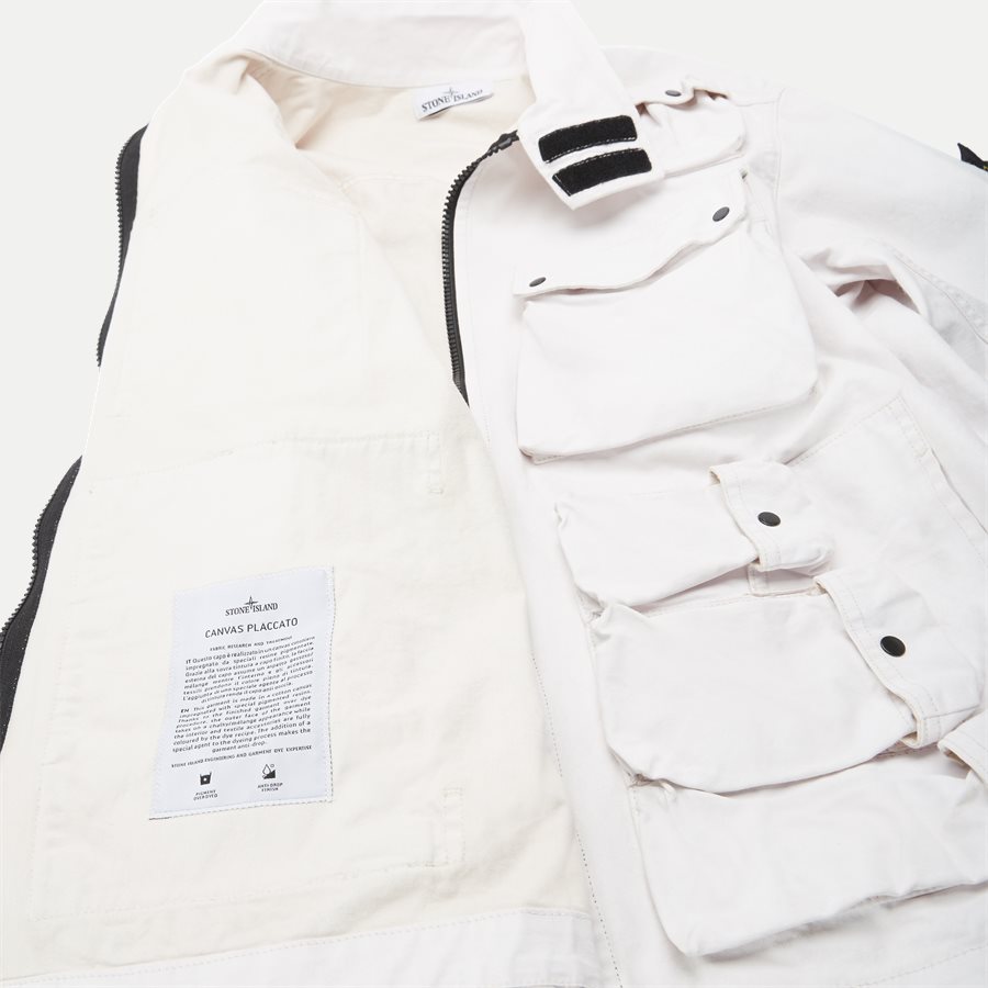 701543764 - Canvas Jacket - Jakker - Regular - HVID - 11