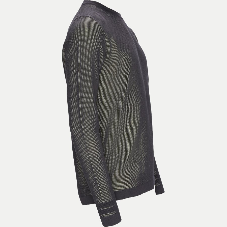 7015554A7 - Crew Neck Striktrøje - Strik - Regular - GRØN - 3
