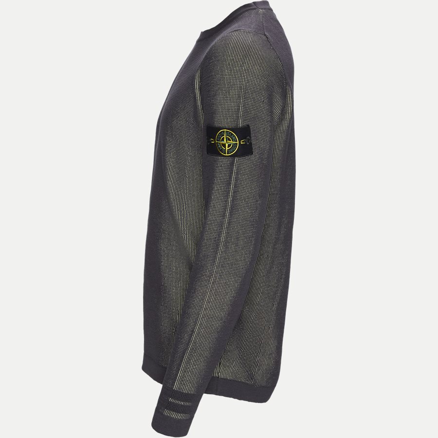 7015554A7 - Crew Neck Striktrøje - Strik - Regular - GRØN - 4