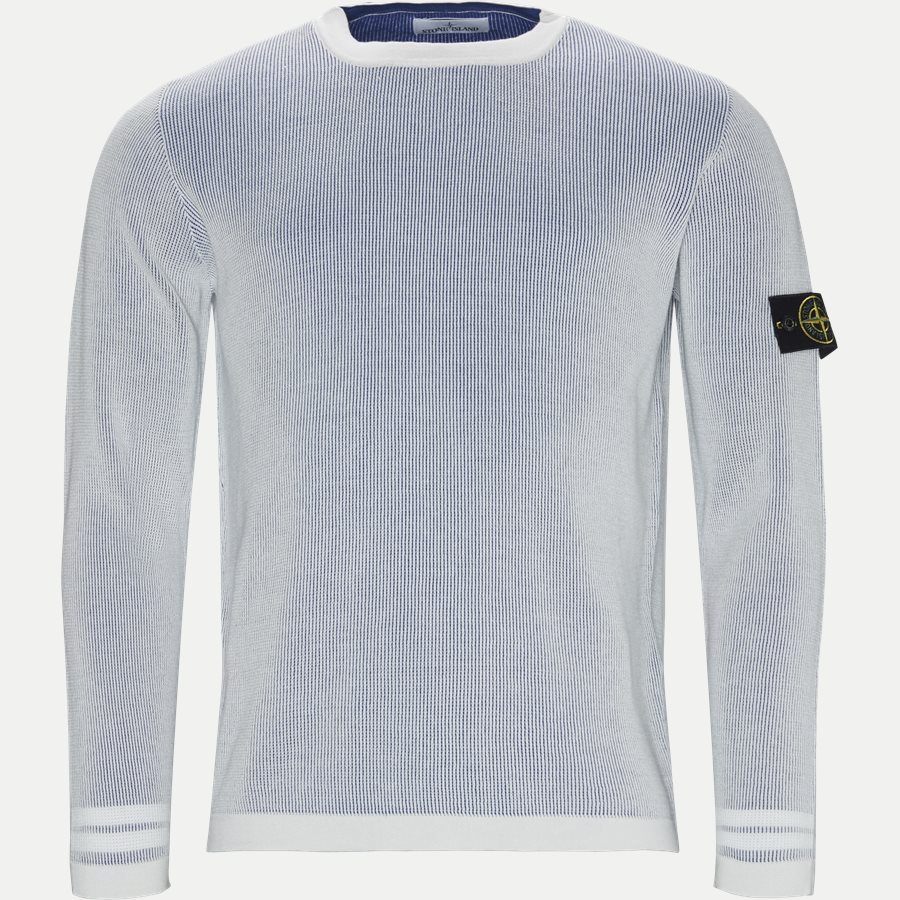 7015554A7 - Crew Neck Striktrøje - Strik - Regular - HVID - 1