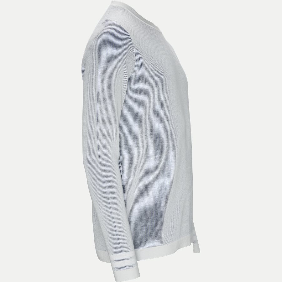7015554A7 - Crew Neck Striktrøje - Strik - Regular - HVID - 4