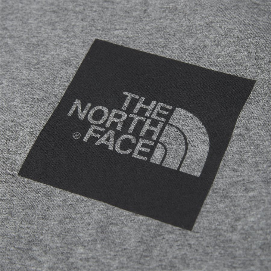 FINE LS - Fine LS Langærmet T-shirt - T-shirts - Regular - GRÅ - 3