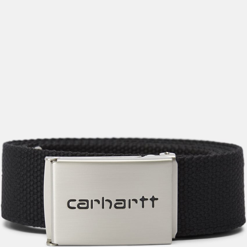 Carhartt WIP Belts CLIP BELT CHROME I019176. BLACK