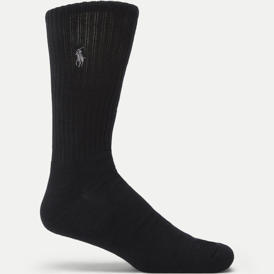 449693059/449723763 - 6-Pack Classic Sport Socks - Strømper - SORT - 2
