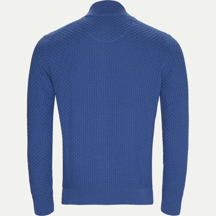 8002 - 8811 - Cardigan Strik - Strik - Regular - BLÅ - 2