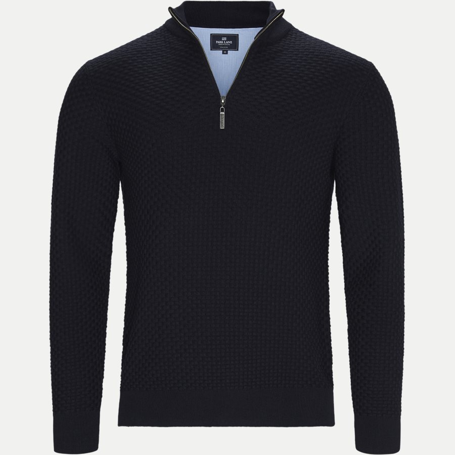 8000-8811 - Half Zip Strik - Strik - Regular - NAVY - 1