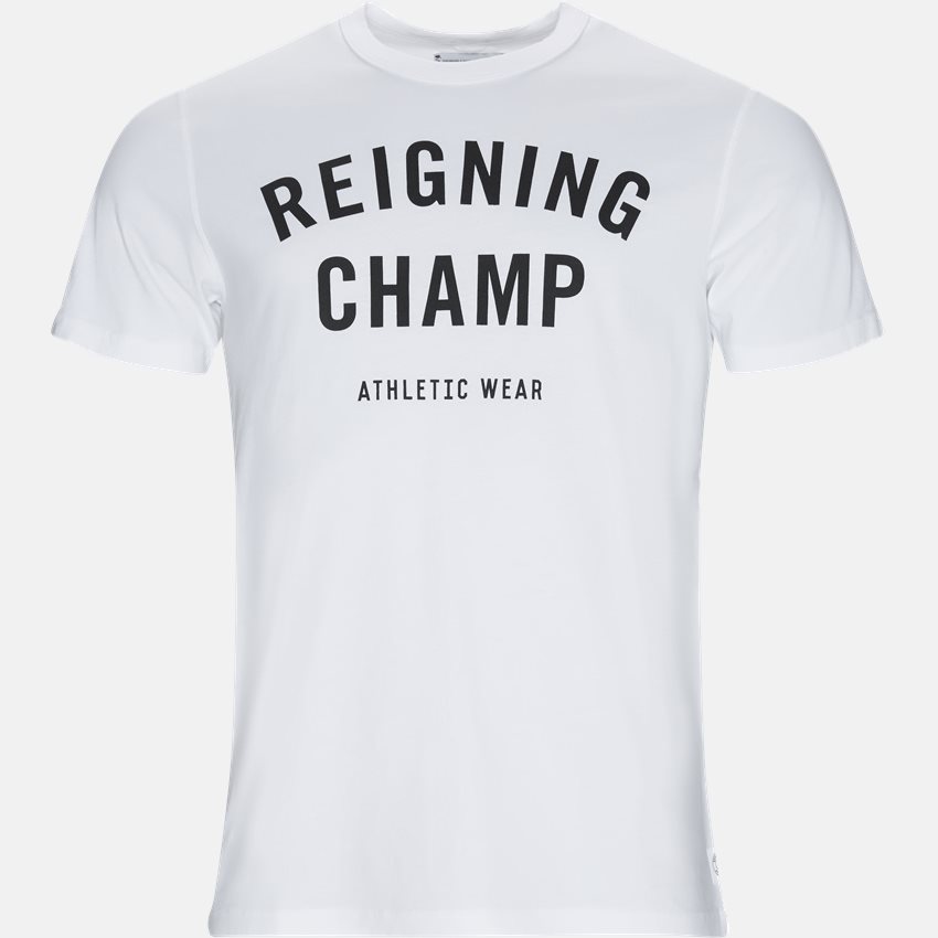 Reigning Champ T-shirts GYM LOGO RC-1125 HVID/SORT