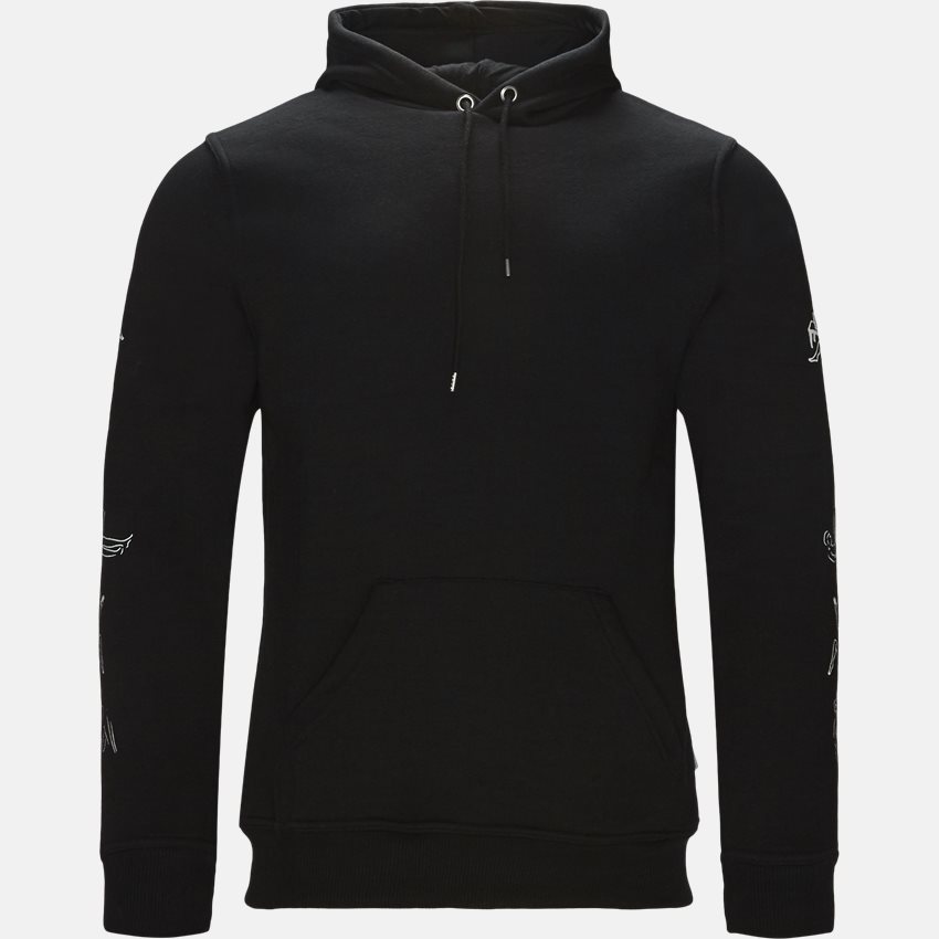 Non-Sens Sweatshirts HEFNER BLACK