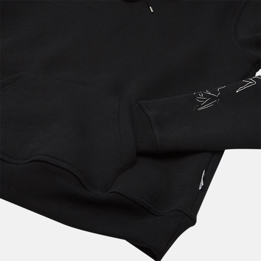 Non-Sens Sweatshirts HEFNER BLACK