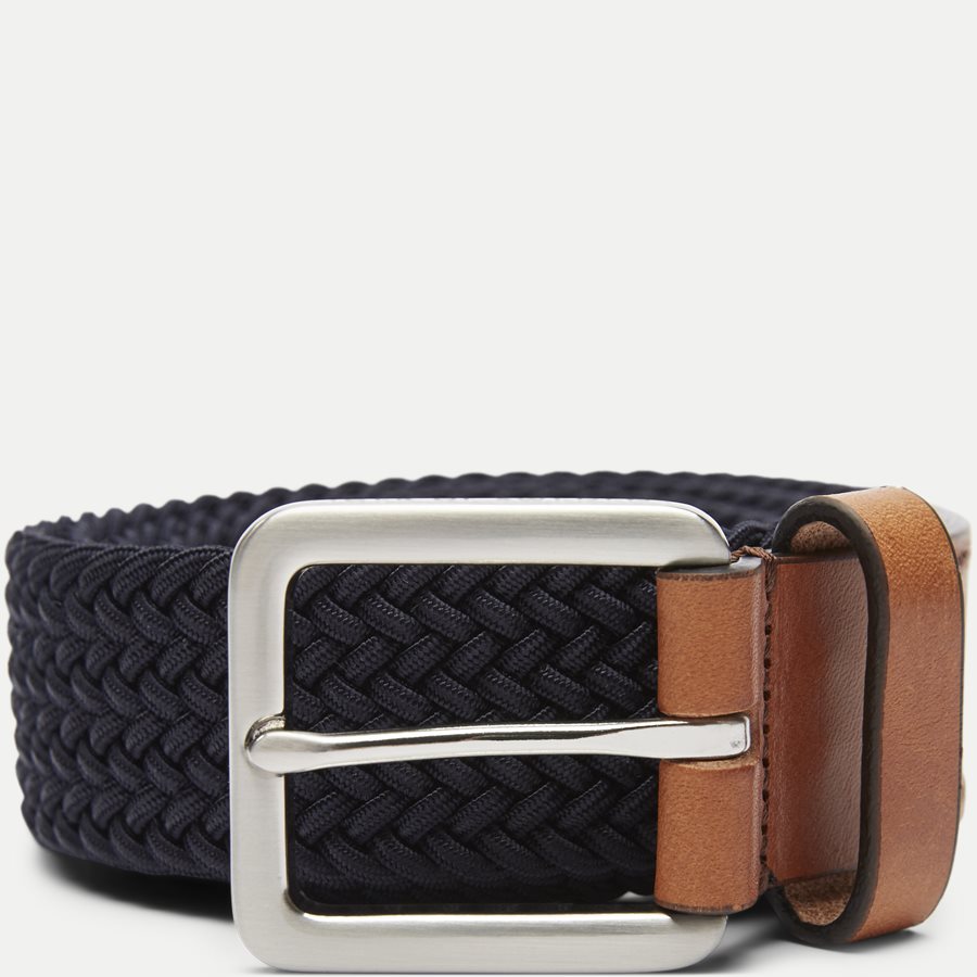 U66394 BRAIDANT E - Braidant E Bælte - Bælter - NAVY - 1