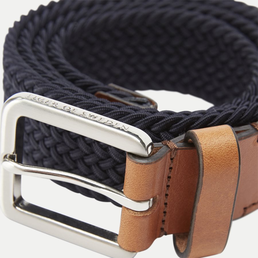 U66394 BRAIDANT E - Braidant E Bælte - Bælter - NAVY - 2