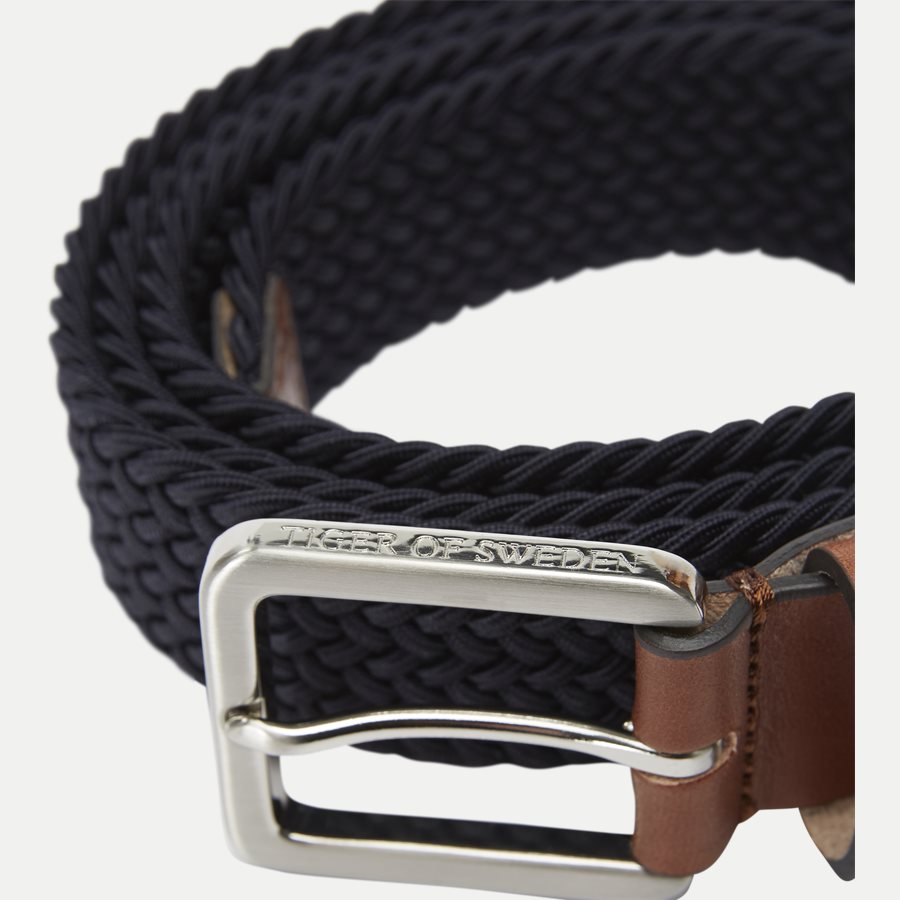 U66394 BRAIDANT E - Braidant E Bælte - Bælter - NAVY - 3