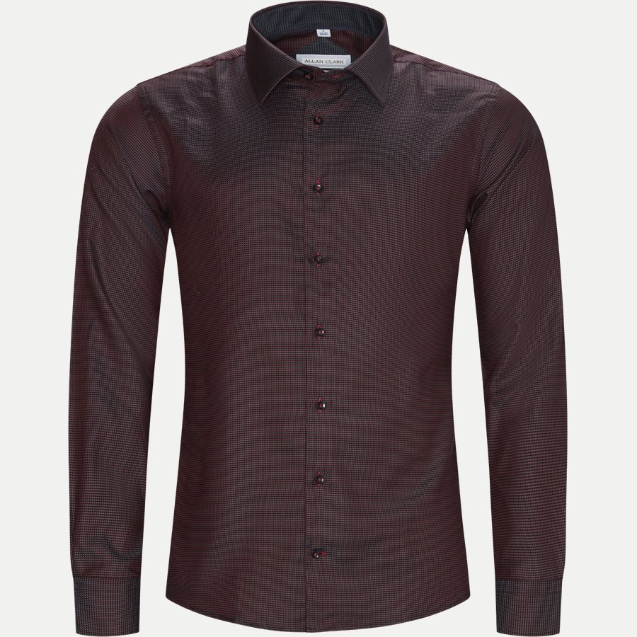 ABALO - Abalo Skjorte - Skjorter - RED - 5