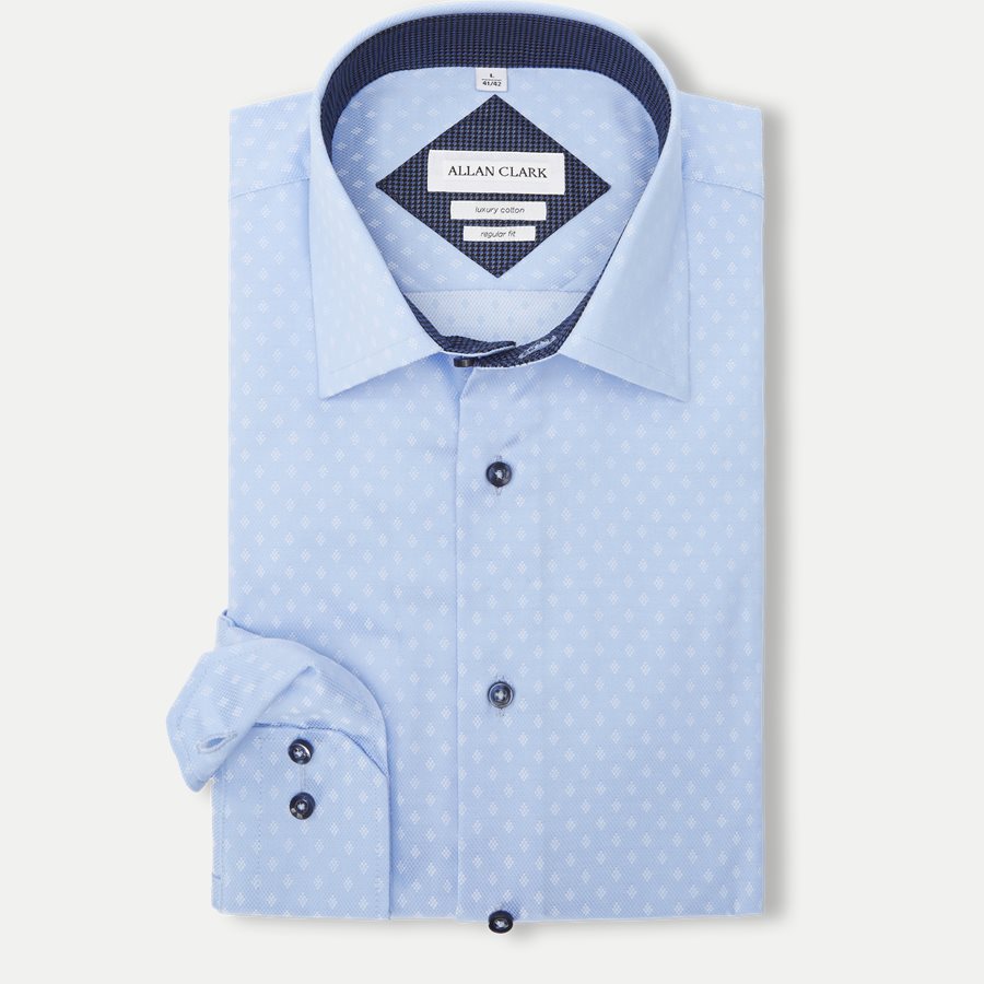 GERARD - Gerard Skjorte - Skjorter - BLUE - 1