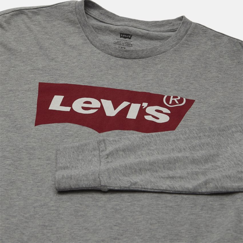 Levis T-shirts 36015 LS GRAPHIC TEE GRÅ