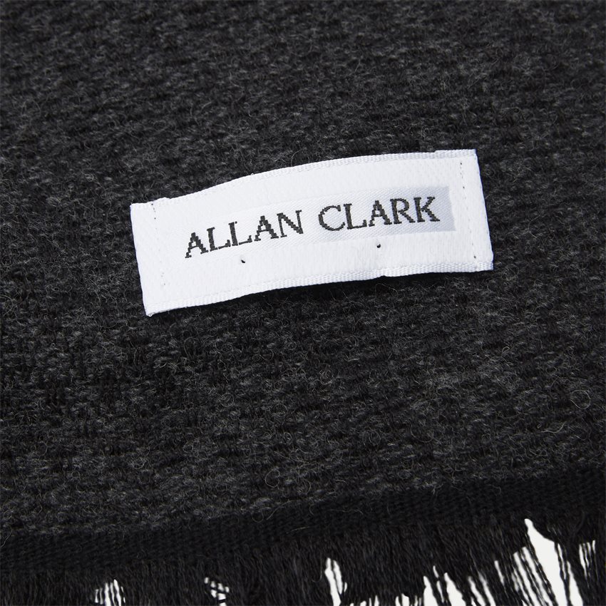 Allan Clark Scarves 1050 DIS001 CHARCOAL