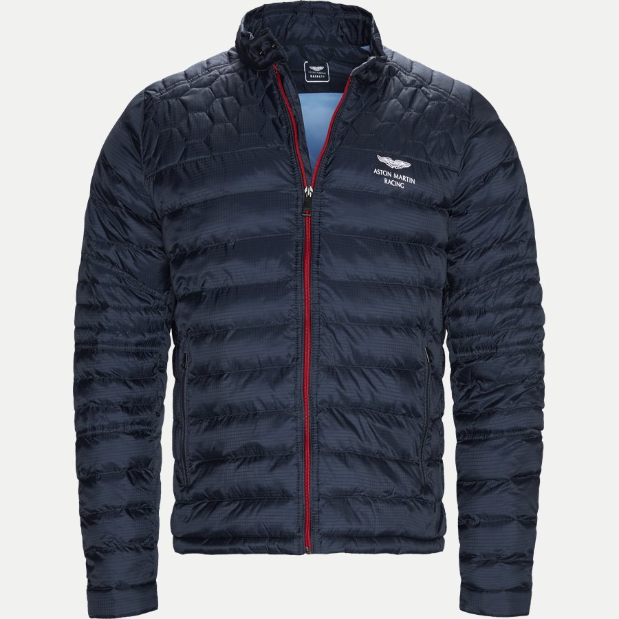HM402228 - AMR Padded Moto Vindjakke - Jakker - Regular - NAVY - 1
