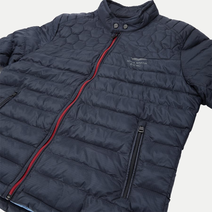 HM402228 - AMR Padded Moto Vindjakke - Jakker - Regular - NAVY - 8
