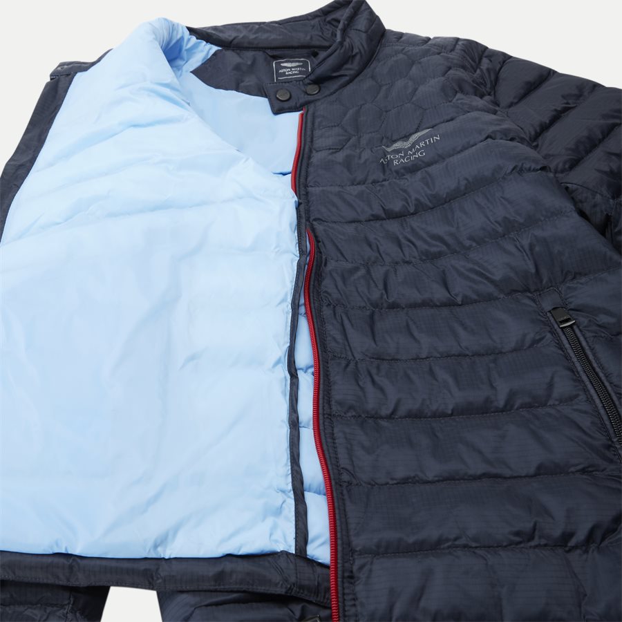 HM402228 - AMR Padded Moto Vindjakke - Jakker - Regular - NAVY - 11