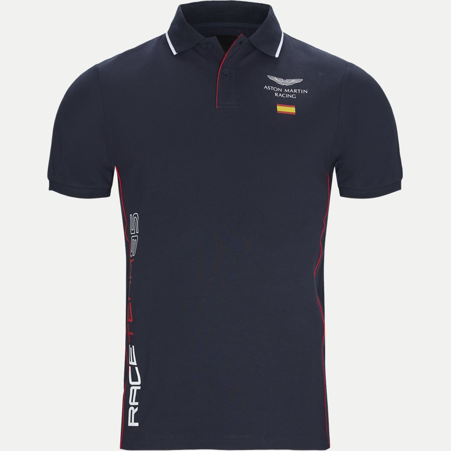HM562354 - AMR Spain Polo T-shirt - T-shirts - Slim - NAVY - 1