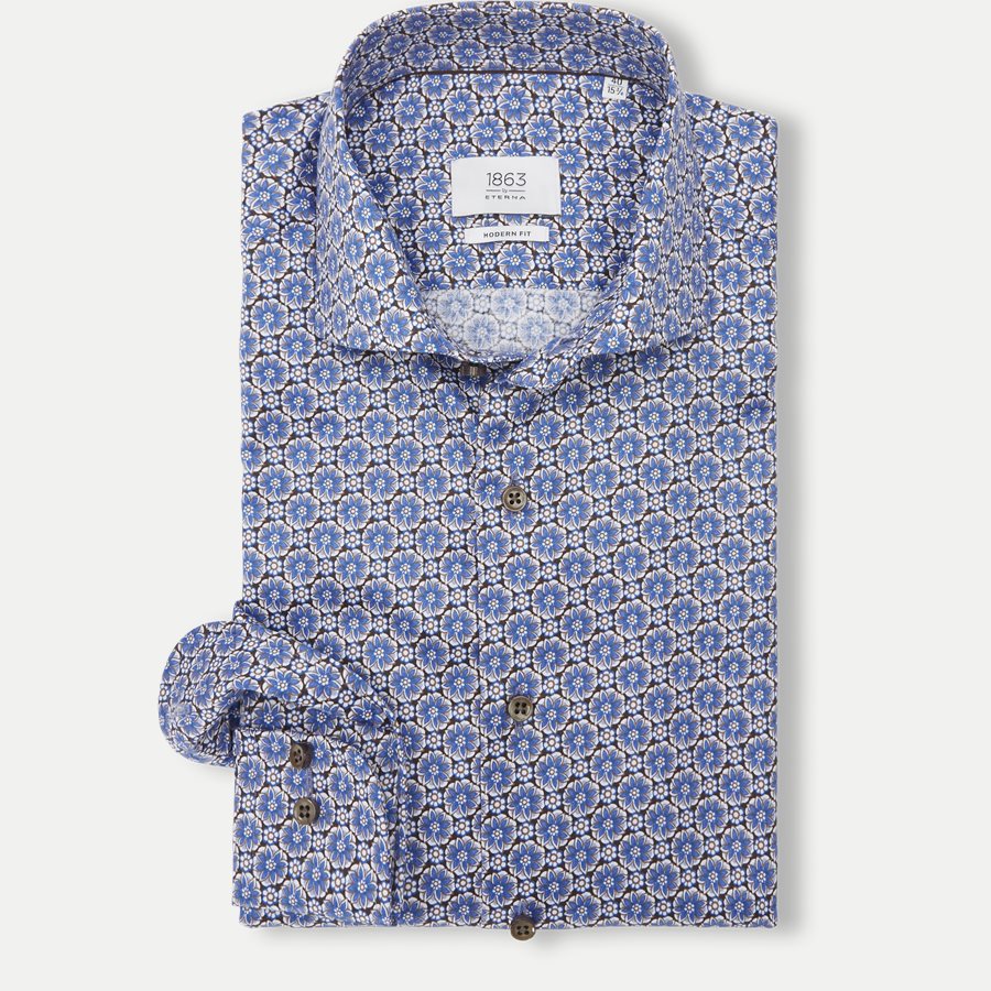 3822 X682 - 3822 Skjorte - Skjorter - Modern fit - BRUN - 1