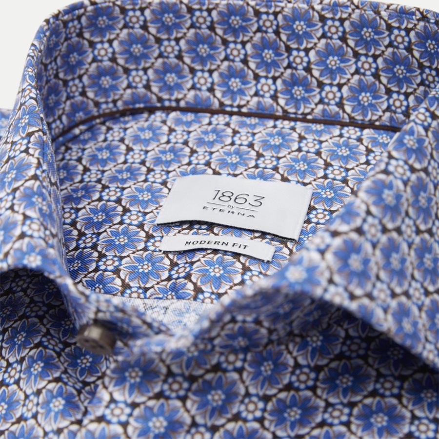 3822 X682 - 3822 Skjorte - Skjorter - Modern fit - BRUN - 2