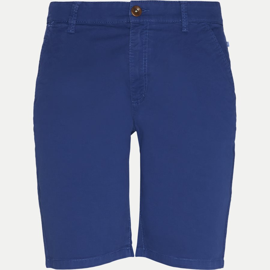 04609 CLASSIC CHINO SHORTS - Classic Chino Shorts - Shorts - Regular - BLÅ - 1