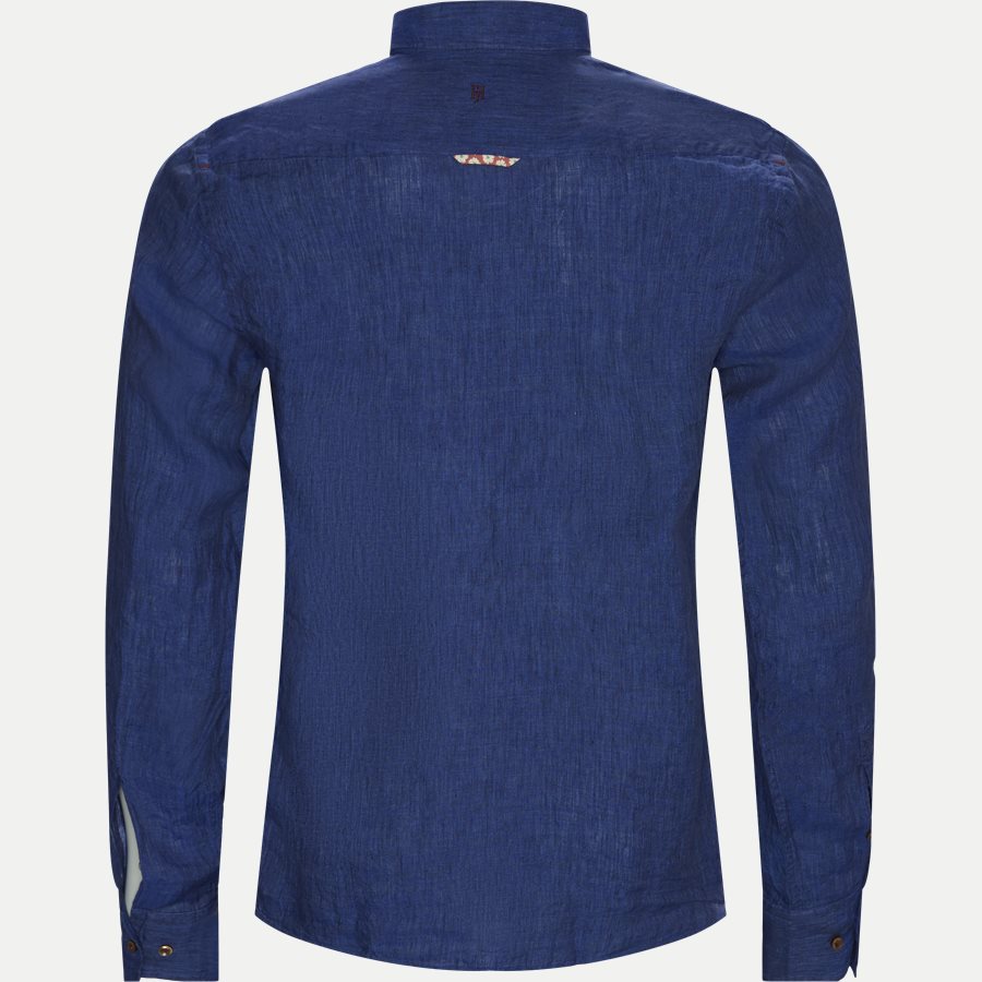 04638 SHIRT, LINEN DELAVE - Shirt Linen Delave - Skjorter - Casual fit - BLÅ - 2