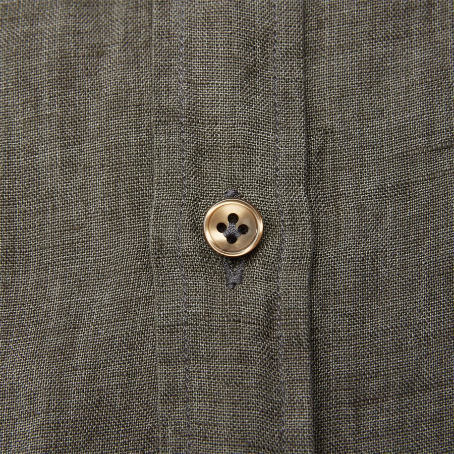 04638 SHIRT, LINEN DELAVE - Shirt Linen Delave - Skjorter - Casual fit - GRØN - 6