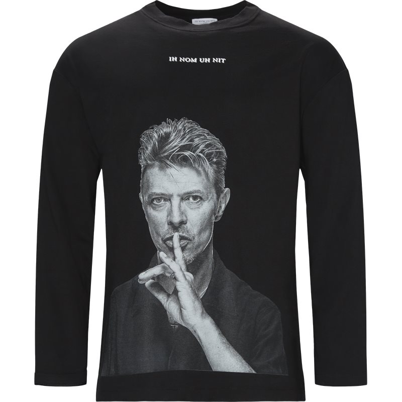 IH NOM UH NIT Oversized NUS19233 T-shirts Black Billede af IH NOM UH NIT Oversized NUS19233 T-shirts Black