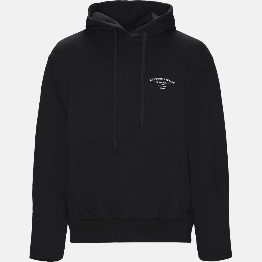 NUS19275 - Sweatshirts - Oversized - BLACK - 1