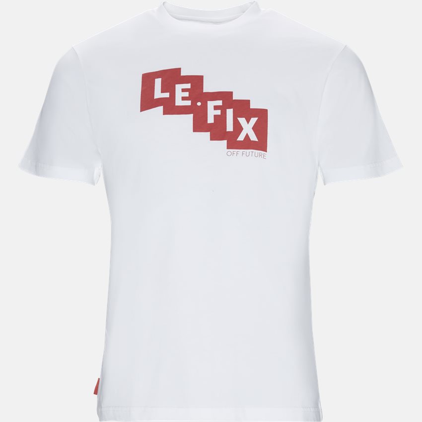 Le Fix T-shirts LF BOX TEE 1901069 HVID