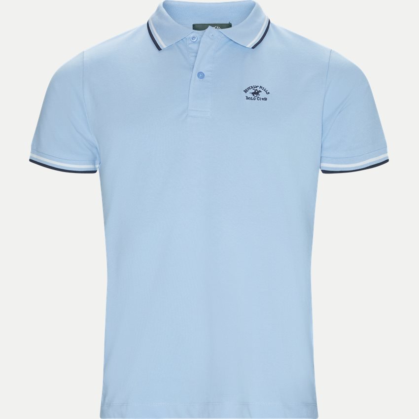 Beverly Hills Polo Club T-shirts BHPC5208 POLO SS LYSBLÅ
