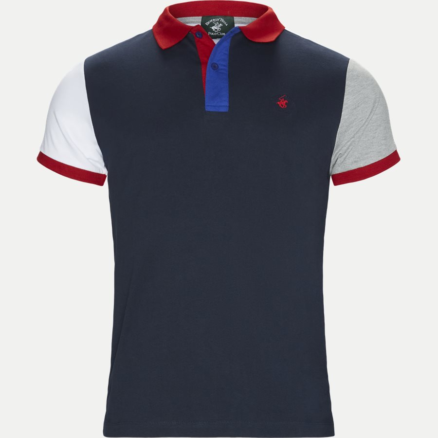 BHPC5221 POLO SS - Maglia Polo Piquet - T-shirts - Regular - BLÅ - 1