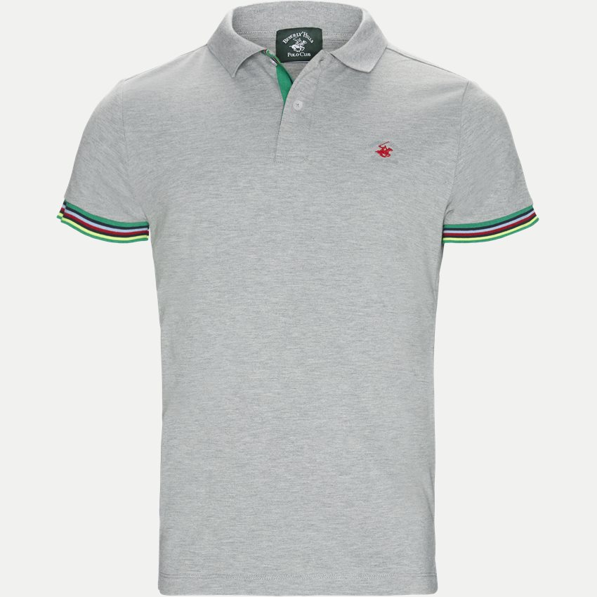 Beverly Hills Polo Club T-shirts BHPC5241 POLO SS GRÅ