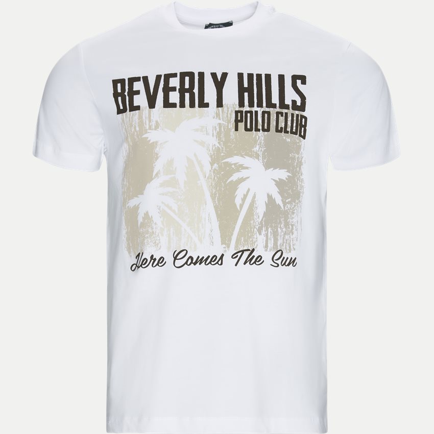 Beverly Hills Polo Club T-shirts BHPC5262 T-SHIRT HVID