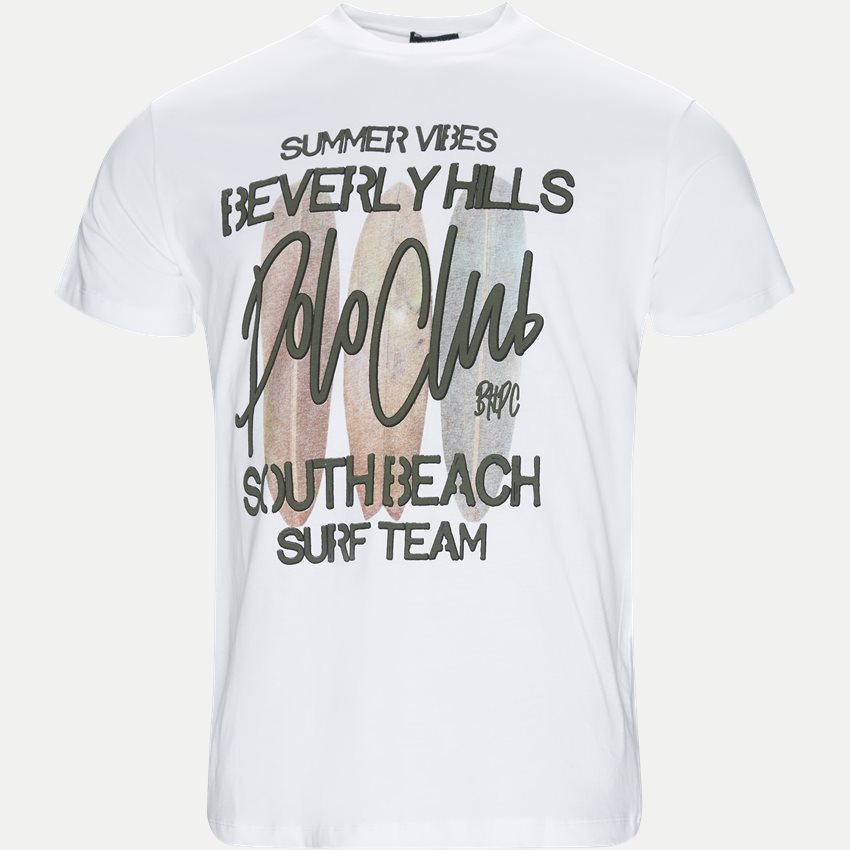 Beverly Hills Polo Club T-shirts BHPC5290 T-SHIRT HVID