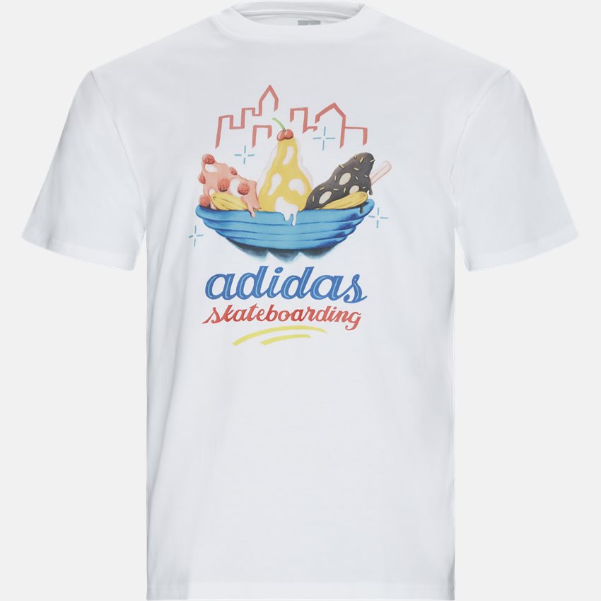 Adidas Originals T-shirts TOOLKIT EH8611 HVID