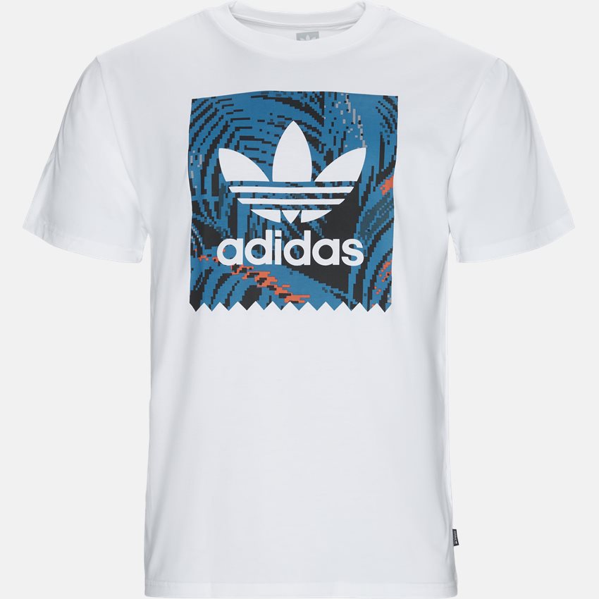 Adidas Originals T-shirts BB PRINT EC7361 HVID