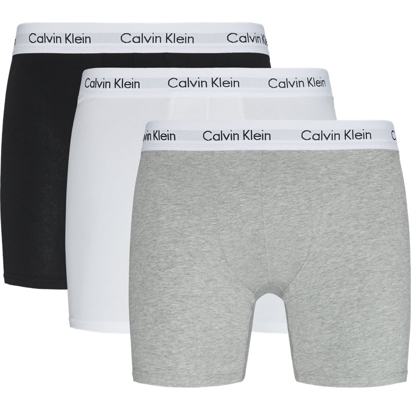 Calvin Klein undertøj – Calvin Klein 3 Pack Tights Grå/hvid/sort til herre i Sort Pashion.dk